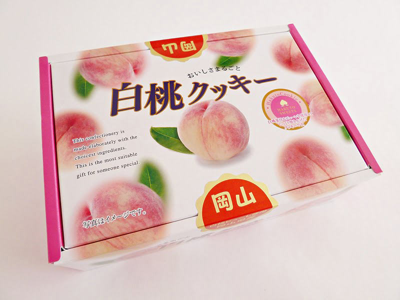 白桃クッキー　外装