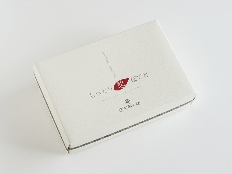 赤司菓子舗 しっとり餡ぽてと外装