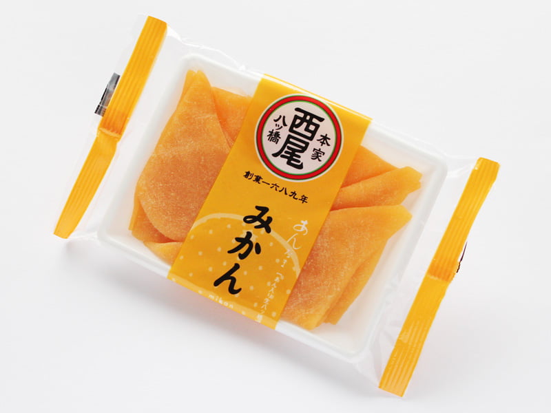 あん入り生八ッ橋 あんなま「みかん」 外装