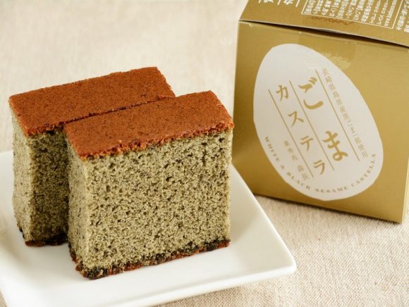 ごまカステラ 中身写真