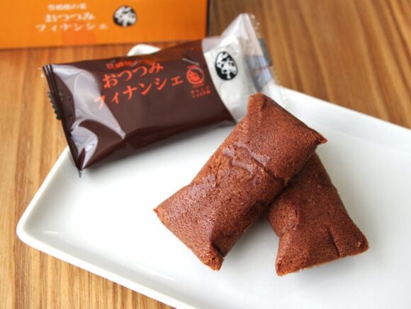 おつつみフィナンシェ オレンジショコラ味の中身
