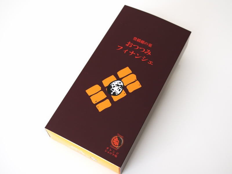 おつつみフィナンシェ オレンジショコラ味の外装