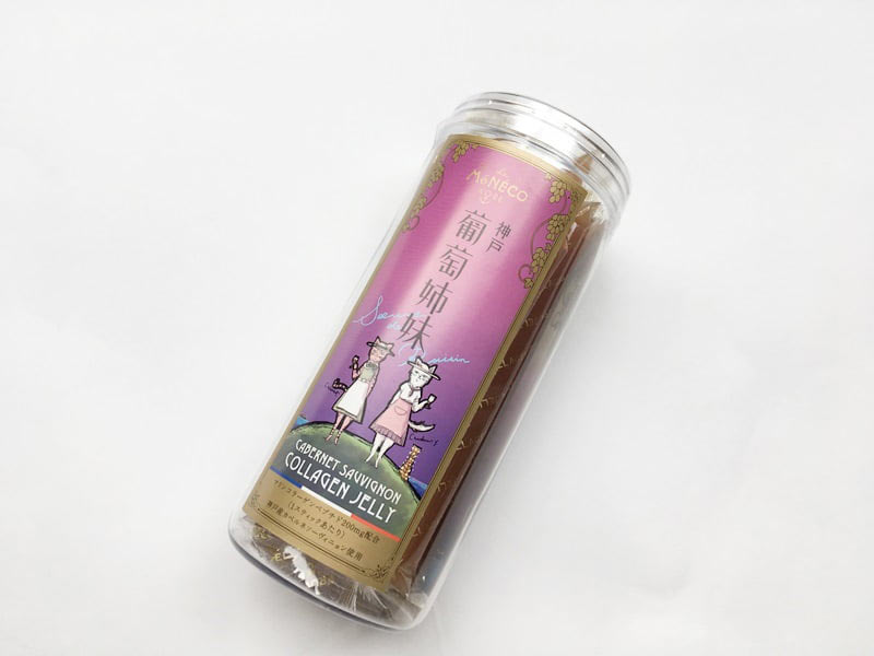 フルーツコラーゲンゼリー(兵庫県産&山梨県産)外装写真