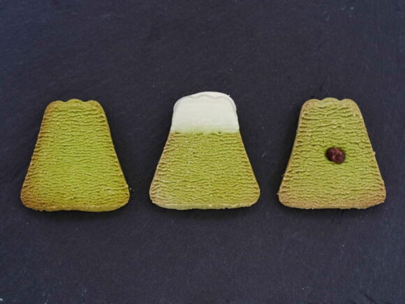 フジヤマクッキー 抹茶中身