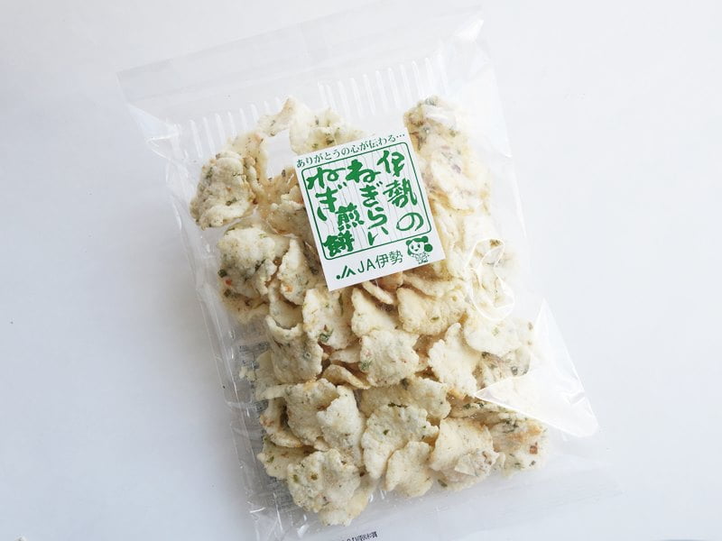 伊勢のねぎらいねぎ煎餅　外装