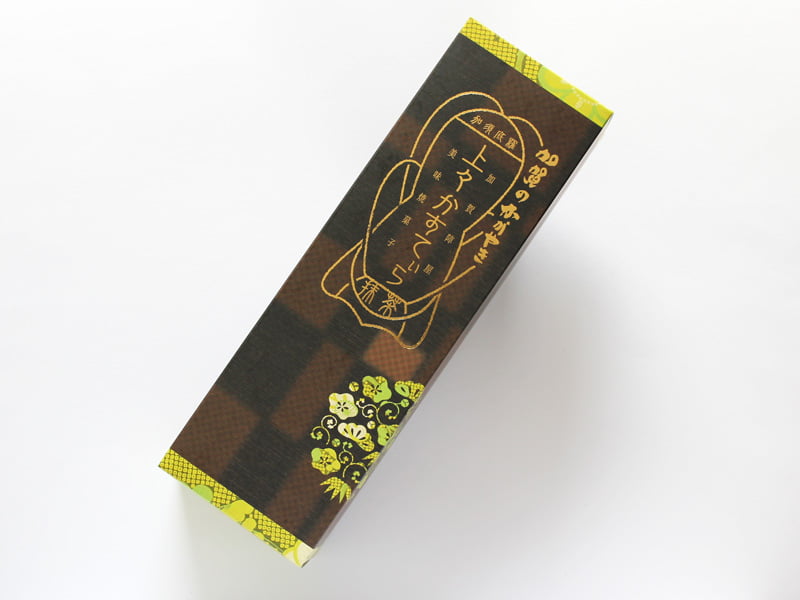 上々かすてぃら 抹茶 外装