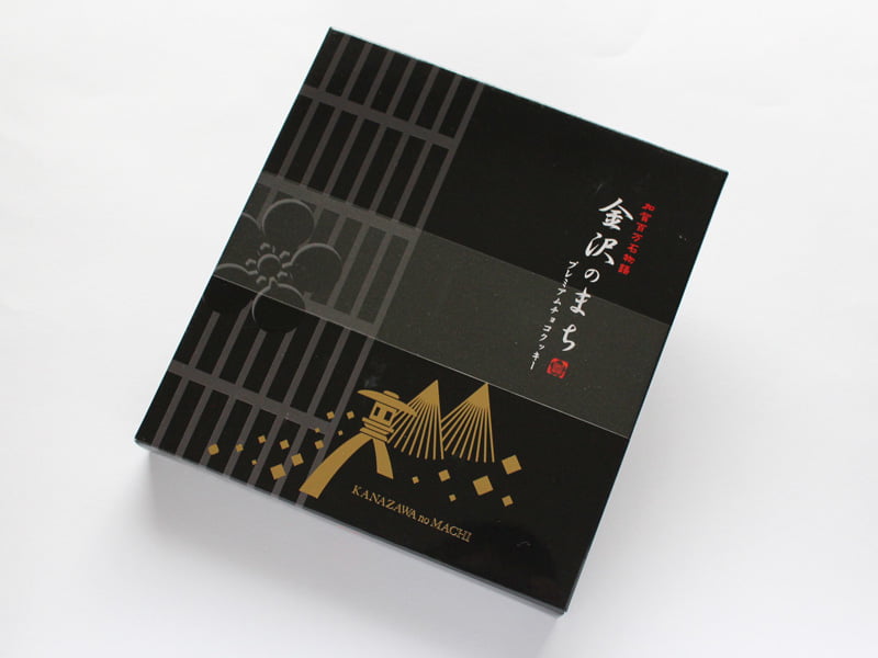 金沢のまち プレミアムチョコクッキー 外装