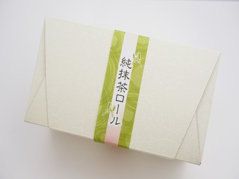胡蝶庵　純抹茶ロール　外装