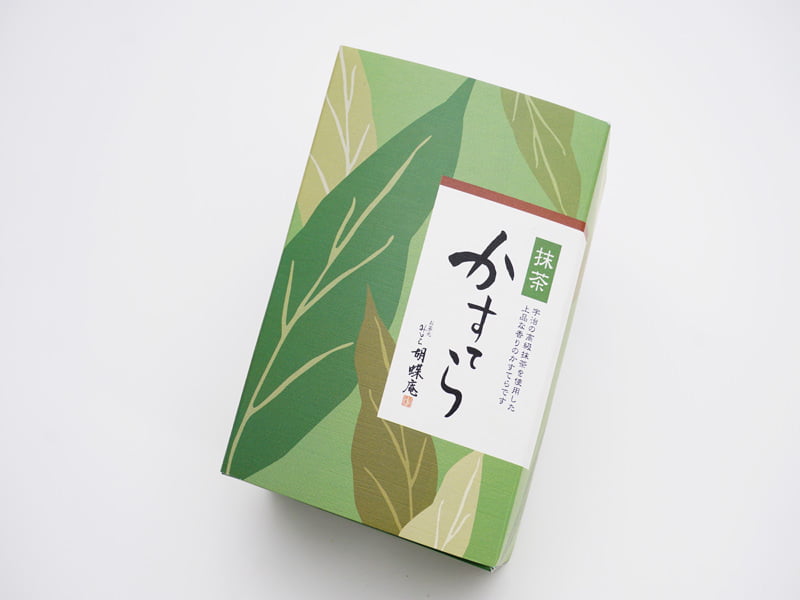 胡蝶庵 抹茶かすてら 外装