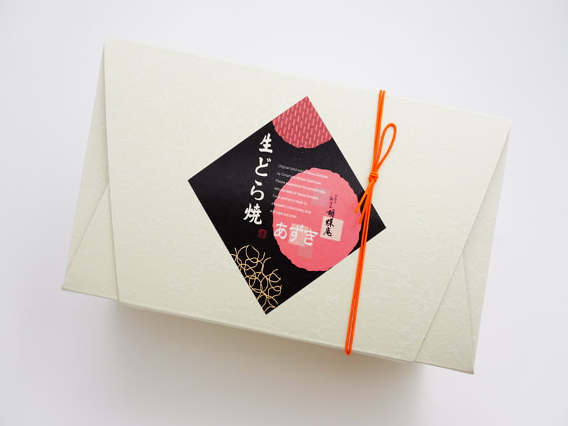 胡蝶庵　生どら焼き　あずき　外装