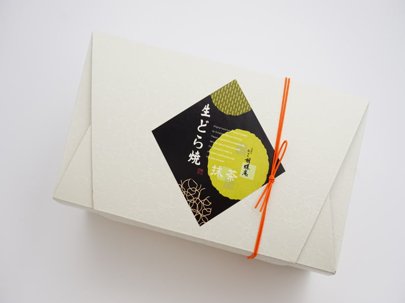 胡蝶庵　生どら焼き抹茶　外装