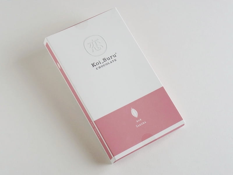 石屋製菓 恋するチョコレート さくら外装
