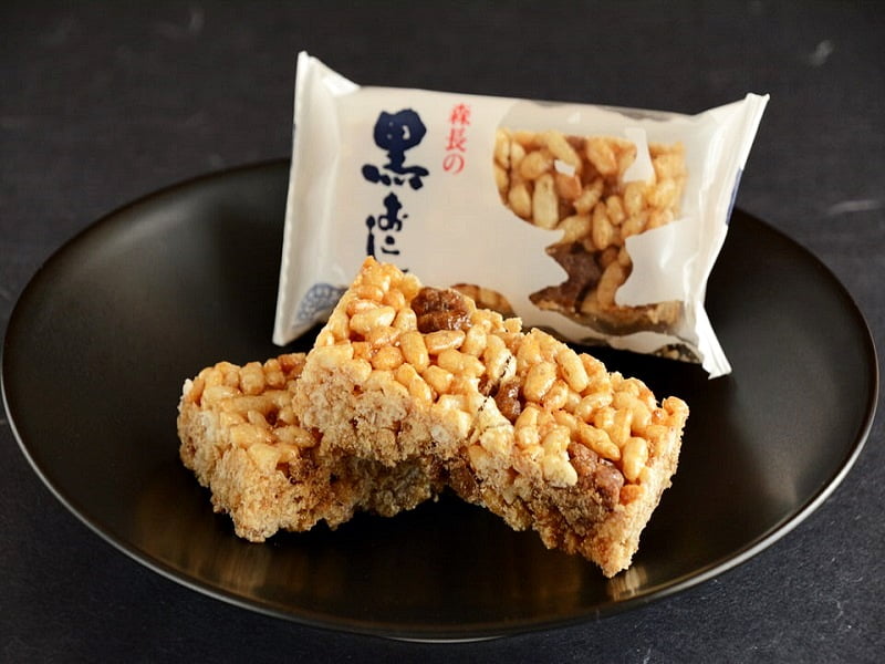 菓秀苑森長黒おこし 中身写真