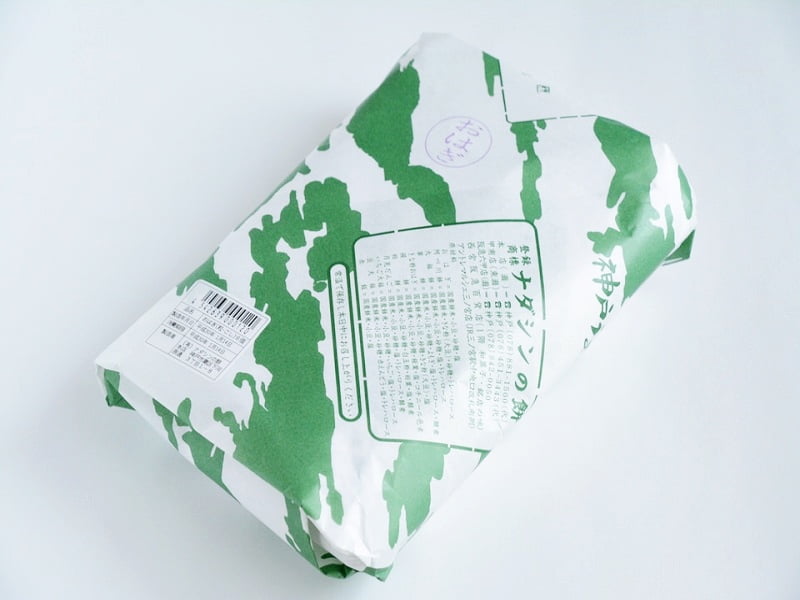 ナダシンの餅 おはぎ 外装