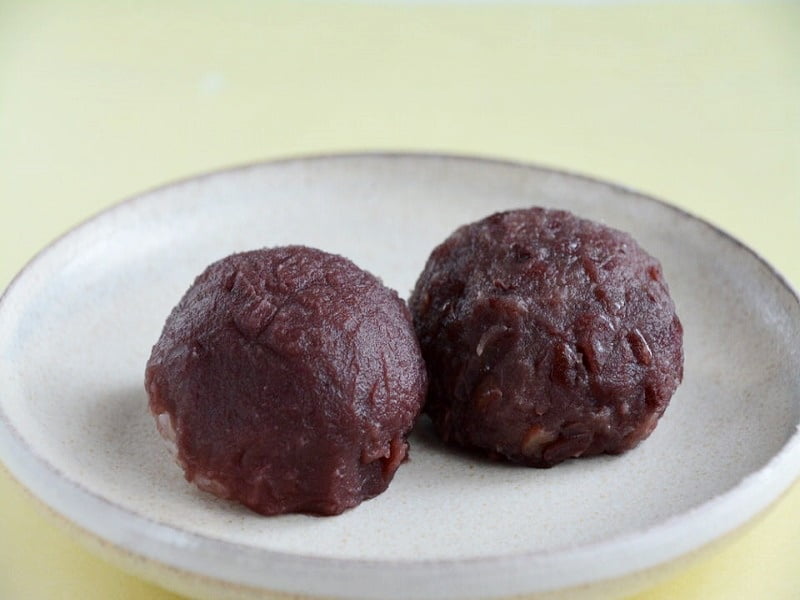 ナダシンの餅 おはぎ 中身写真