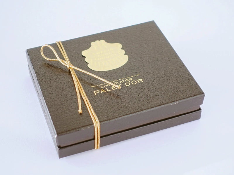 パレドオール 宮城の酒蔵 利き酒ショコラ 外装