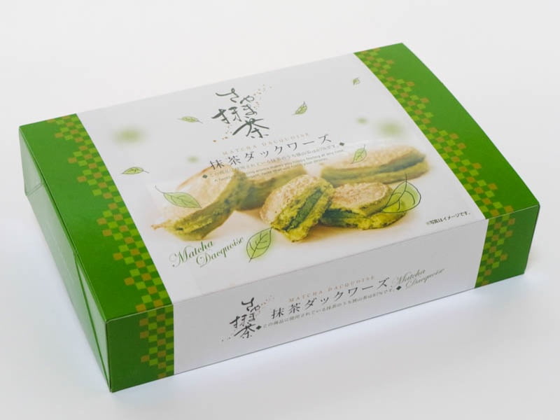 さやま抹茶ダックワーズ外装