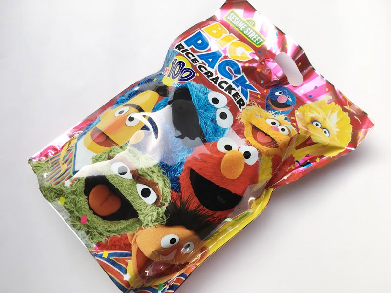 セサミストリートライスクラッカー外装写真