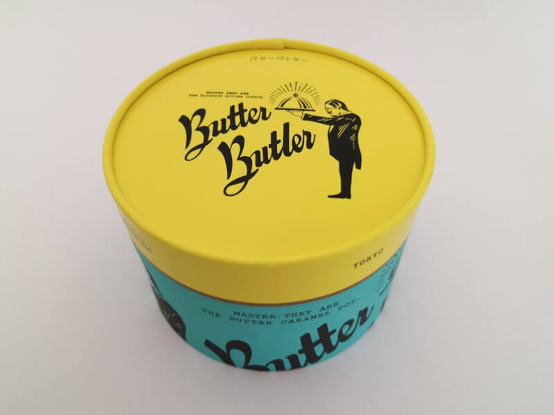 バターバトラー　バターキャラメルポット　外装