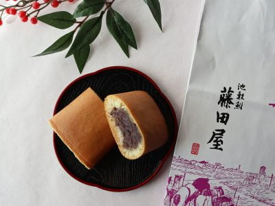 知立名物 藤田屋の大あんまき黒