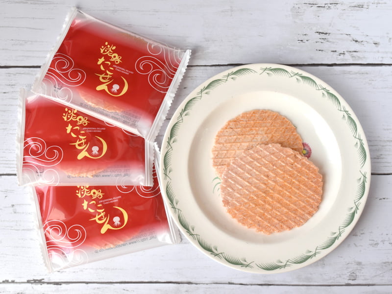 淡路たこせん 中身の写真