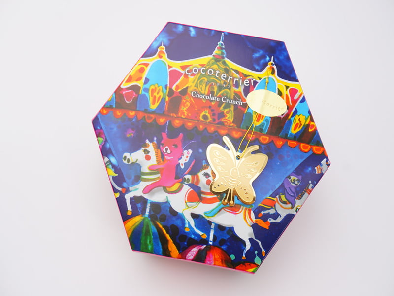 ユーハイム　ココテリア　チョコレートクランチミックス　外装