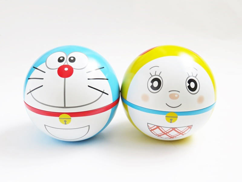 ドラミちゃんプリントマシュマロ ドラえもんとのツーショット写真