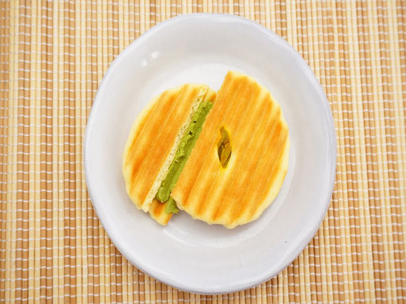 不破福寿堂 つれづれ詰合せ 中身の写真 抹茶