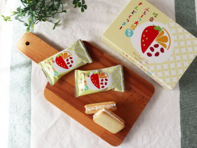 岐阜ふるーつ大福風味サンドクッキー