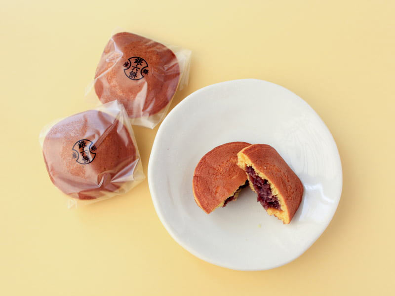 甘楽銀六餅　中身