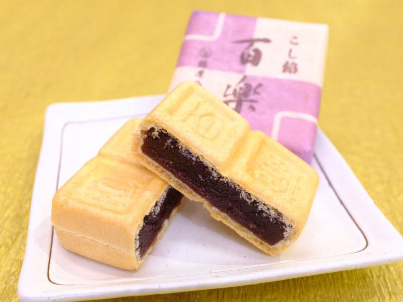 鶴屋八幡 百楽 こし餡 中身
