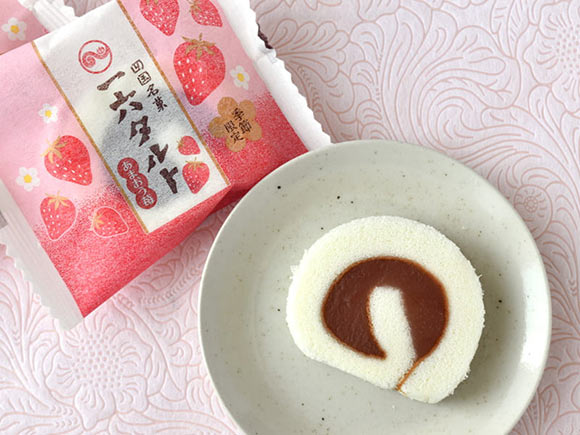 ひと切れ一六タルト あまおう苺 中身の写真