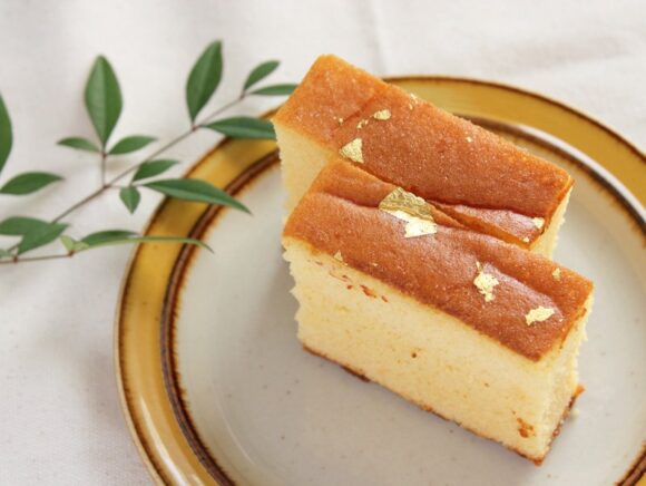 上々かすてぃら 中身の写真