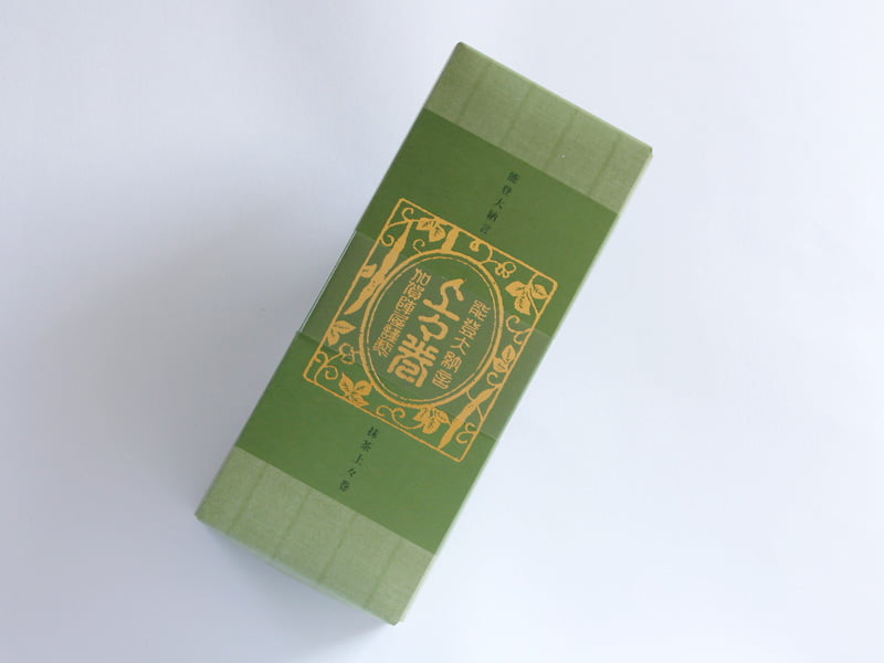 能登大納言 抹茶 上々巻 外装