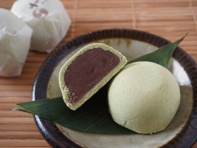 かん川本舗 塩味饅頭 志ほ万(抹茶)