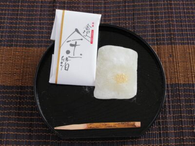 加賀陣屋 金箔羽二重餅