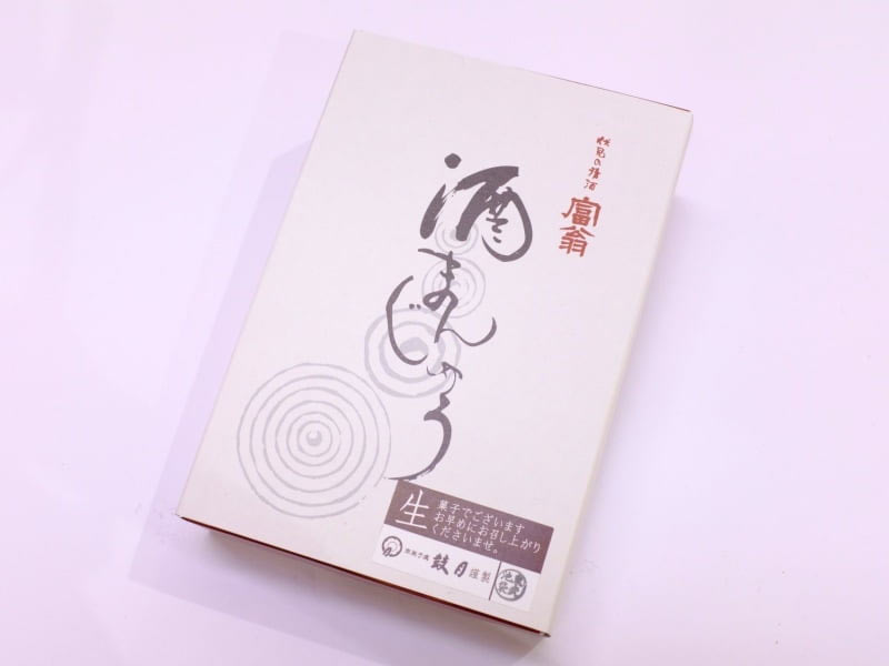 鼓月　酒まんじゅう　外装