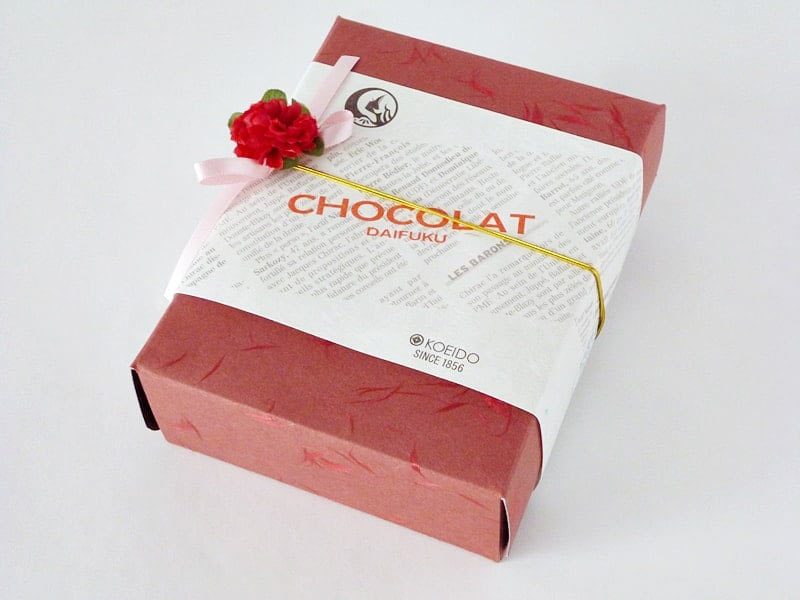 広栄堂ショコラ大福　外装