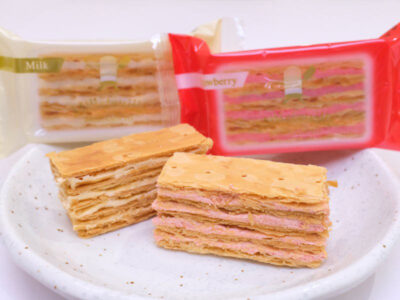 ガトー・ド・ボワイヤージュ 横浜馬車道紅白ミルフイユ