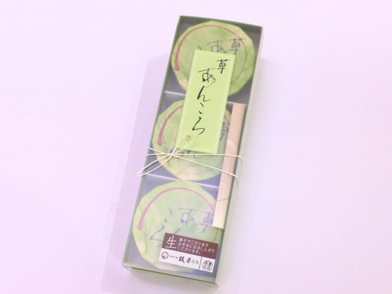 鼓月　草あんころ　外装