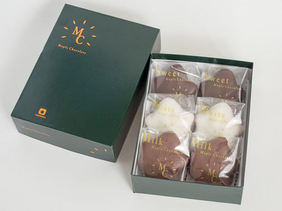 メープルチョコレート開封