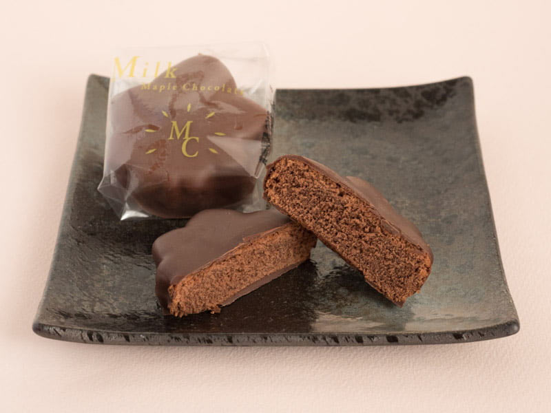 メープルチョコレート中身 ミルク