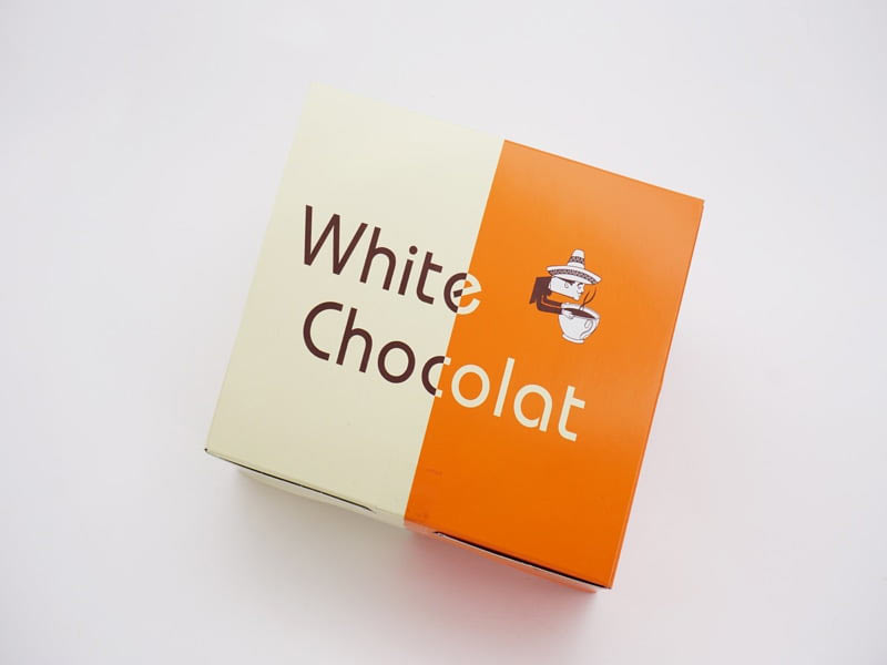 ミカド珈琲　ホワイトショコラ　外装