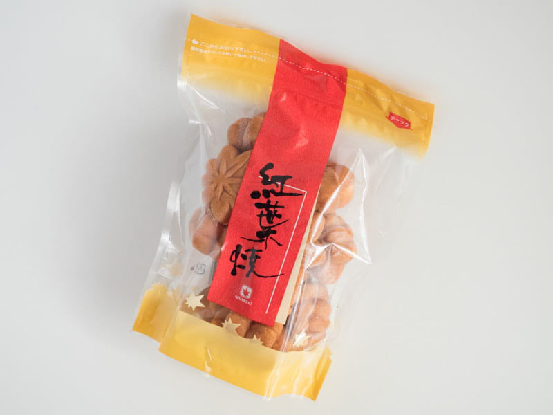 紅葉焼 外装