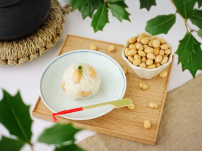 森のおはぎ 大豆ごろごろもち
