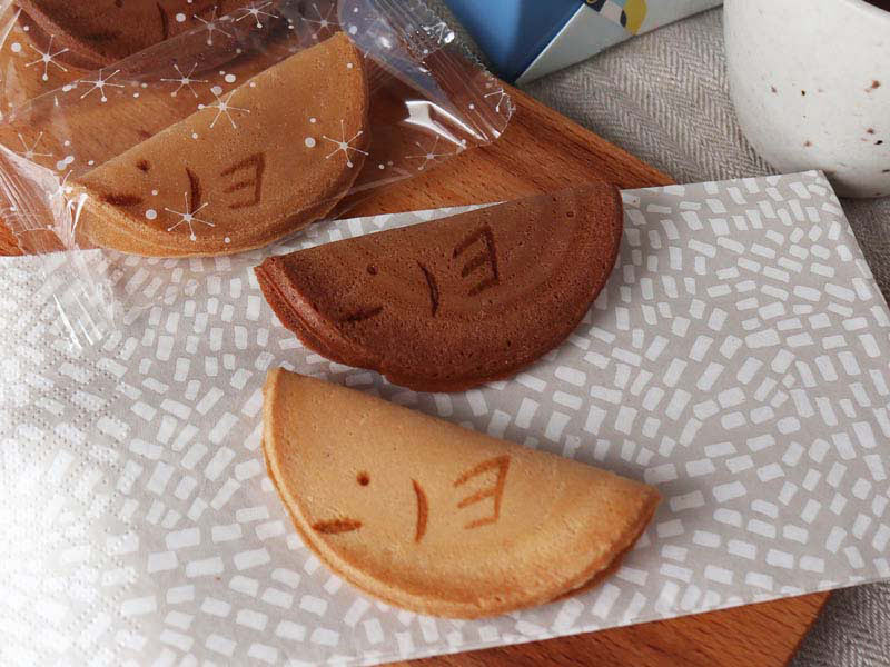 なごみ鮎のココアとプレーンの写真