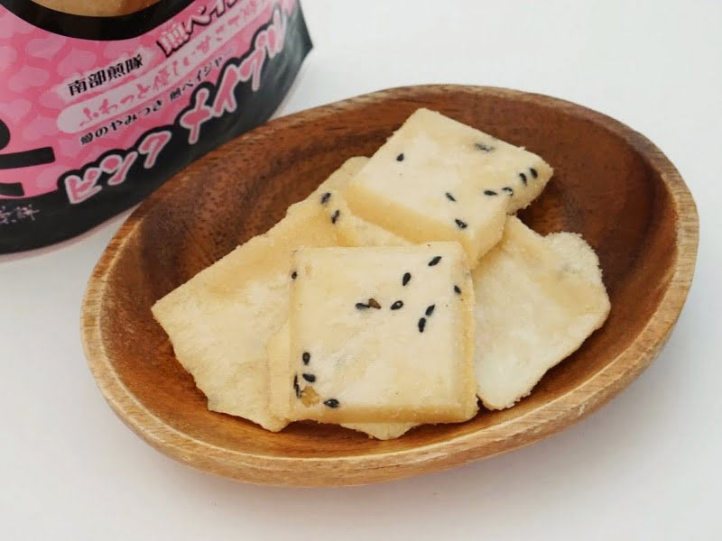 南部スナック 南部煎隊 煎ベイジャー ピンク・メイプル中身