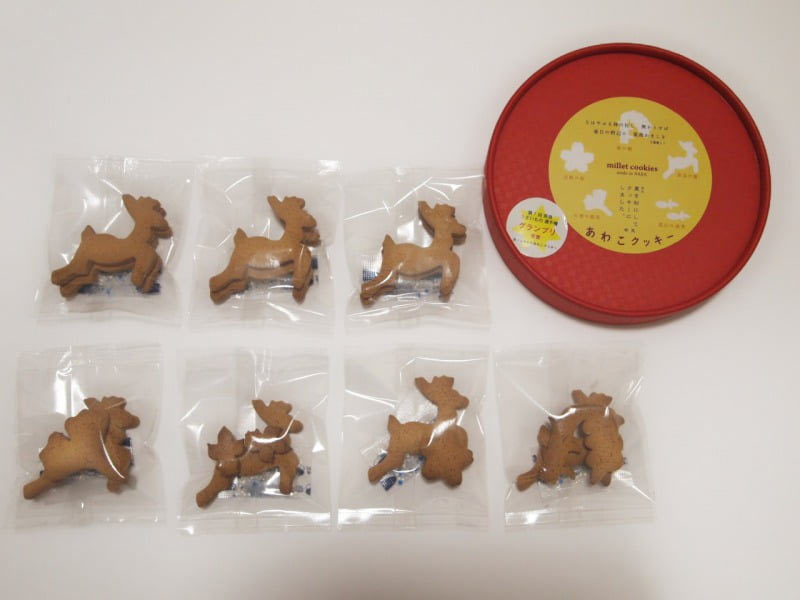 奈良 あわこクッキー 中身の写真2