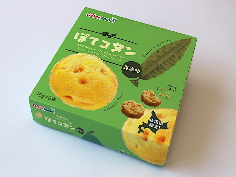 ぽてコタン昆布味 外装