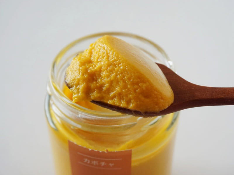 プリン研究所 かぼちゃプリン くりりん中身